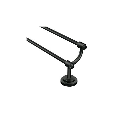 Moen Iso Bl 24 Double Towel Bar Rt Pkg DN0722BL